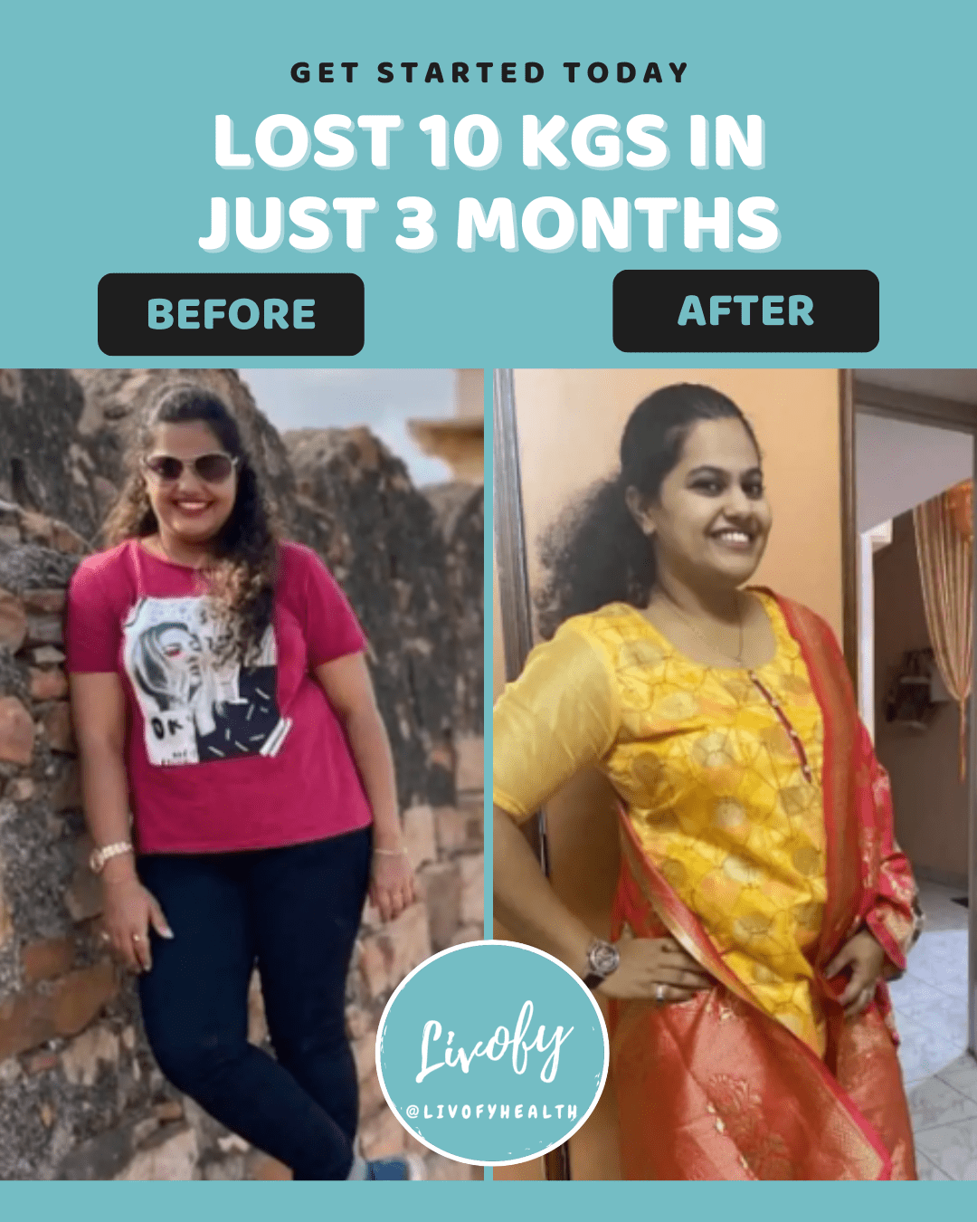 Indian Weight Loss Stories At Livofy | Transformation Success Stories