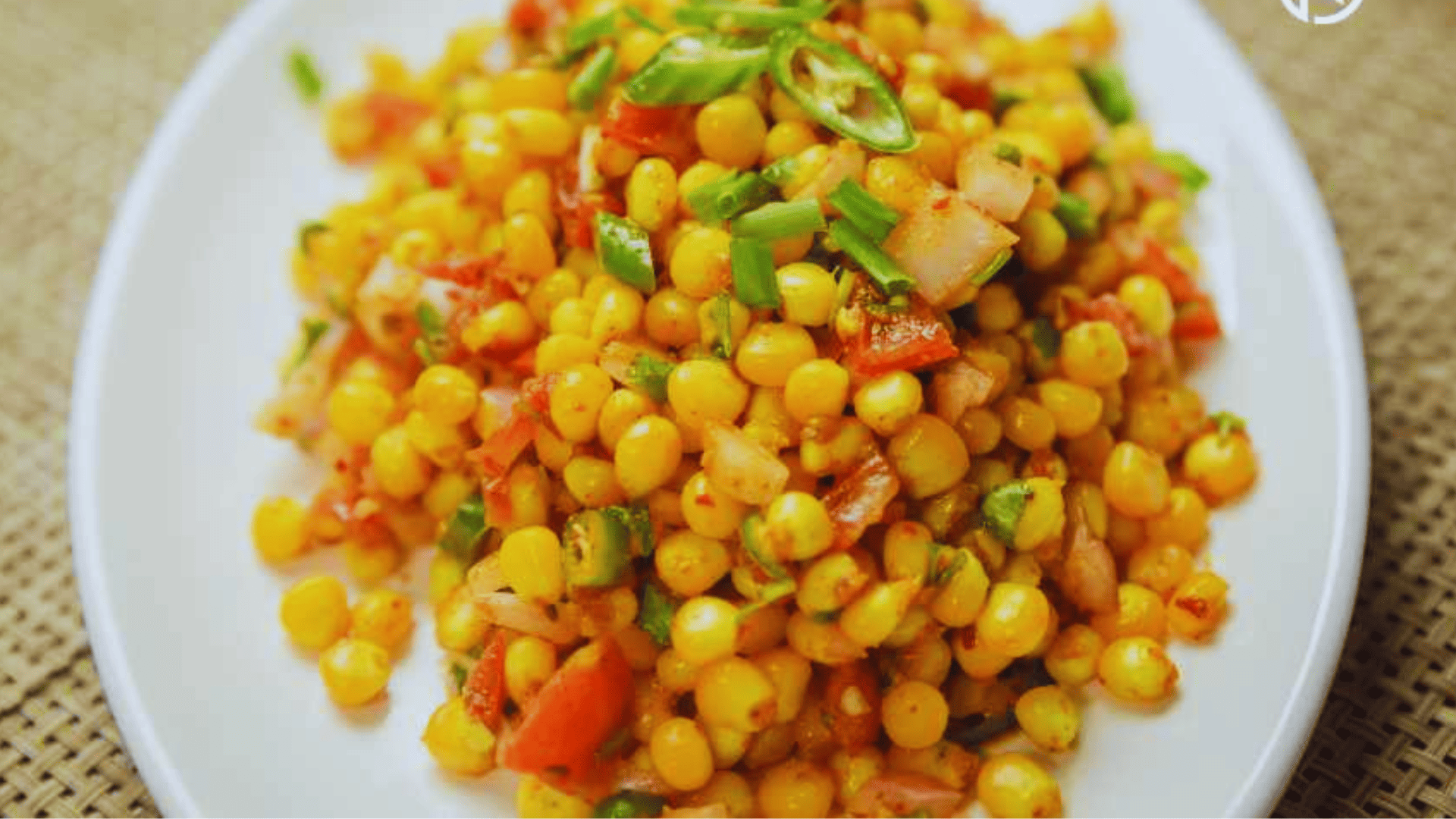 Grilled Corn With Chaat Masala Recipe