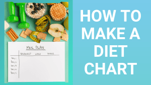 How to make a diet chart
